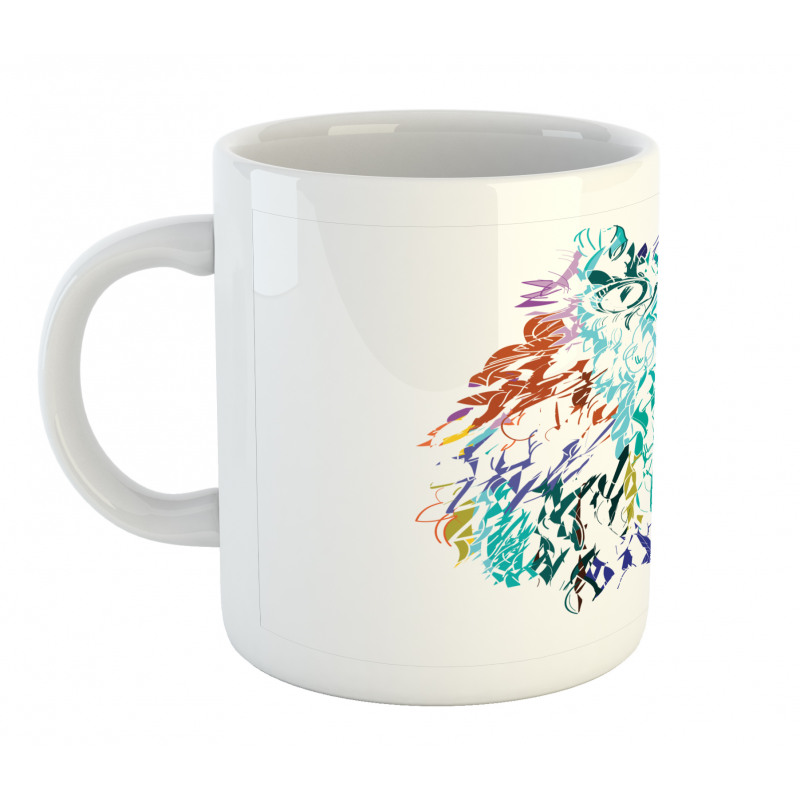 Feathers Eyes Vision Mug