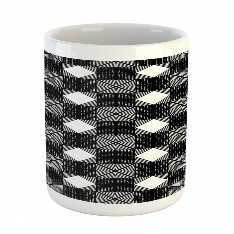 Symmetric Squares Lattice Mug