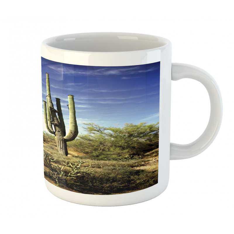 Cactus Spined Leaves Mug