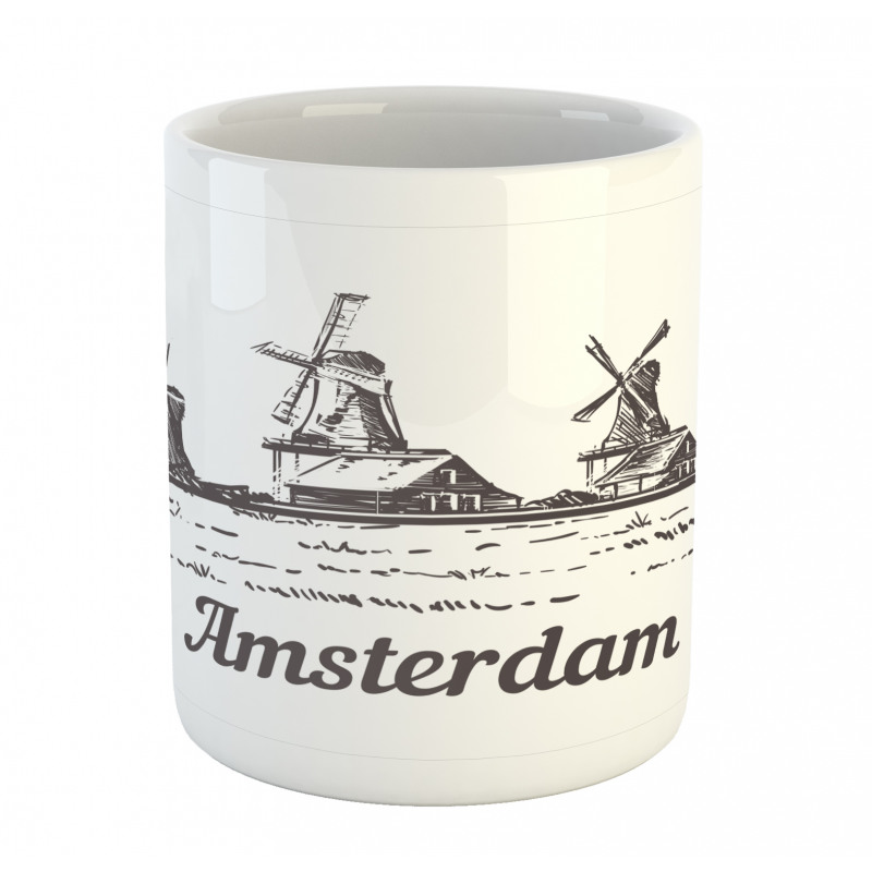 Zaanse Schans Windmills Mug