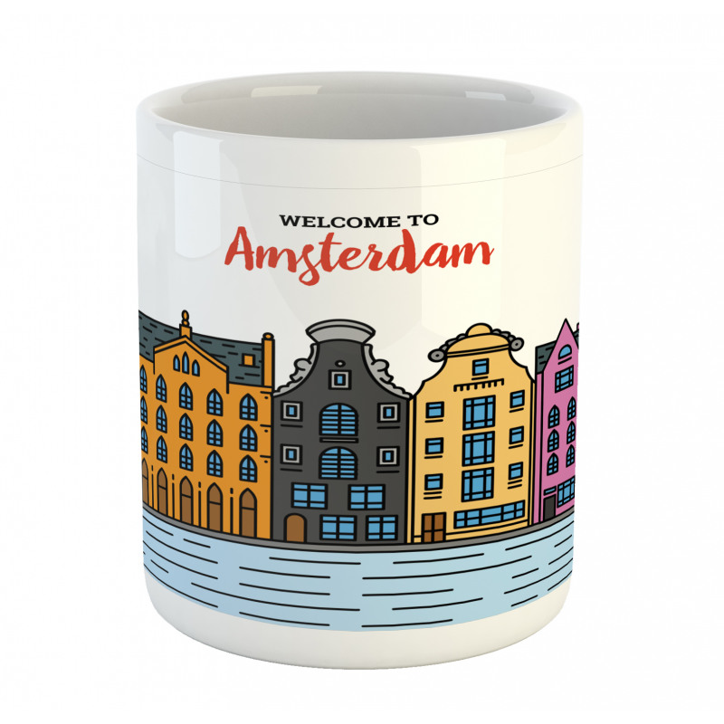 Colorful Graphic Street Mug