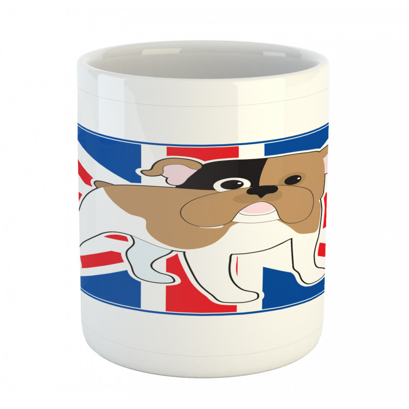 British Flag Illustration Mug