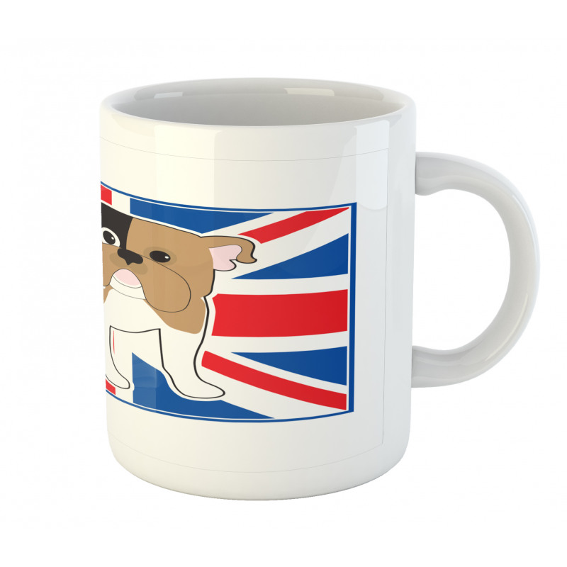 British Flag Illustration Mug