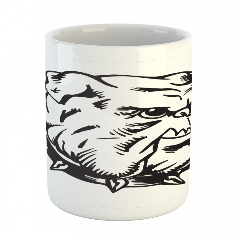 Monochrome Graphic Image Mug