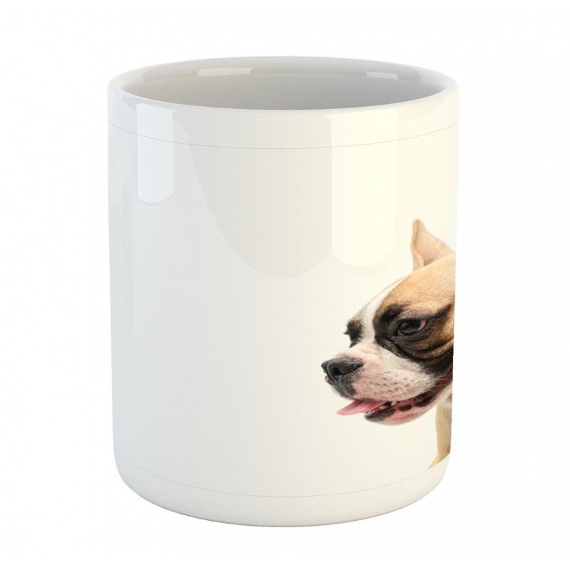 Side View French Doggie Mug