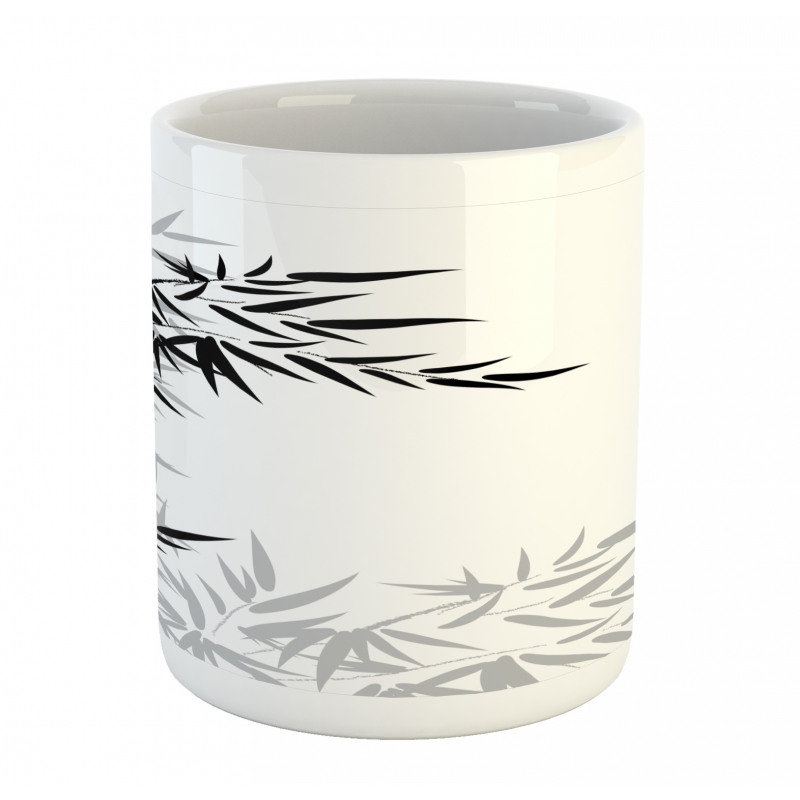 Bamboo Plant Leaves Mug