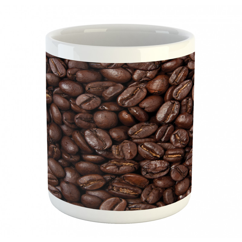 Aromatic Beans Top Scene Mug