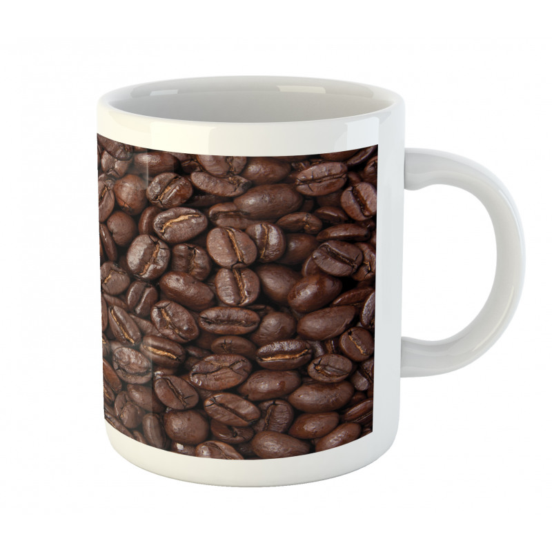 Aromatic Beans Top Scene Mug