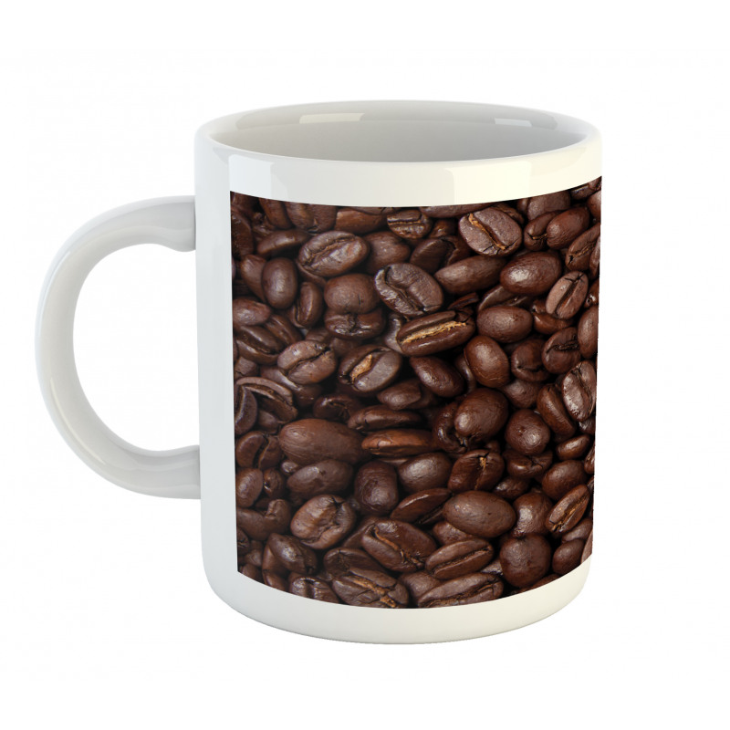 Aromatic Beans Top Scene Mug