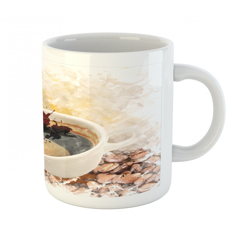 Paint Blots Stains Beans Mug