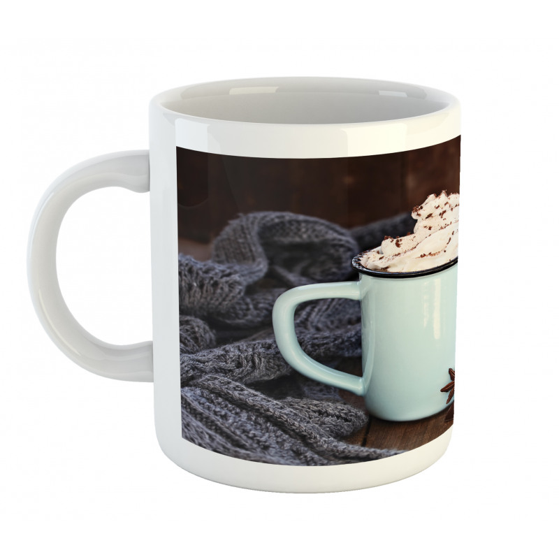 Hot Cocoa with Whipped Cream Mug