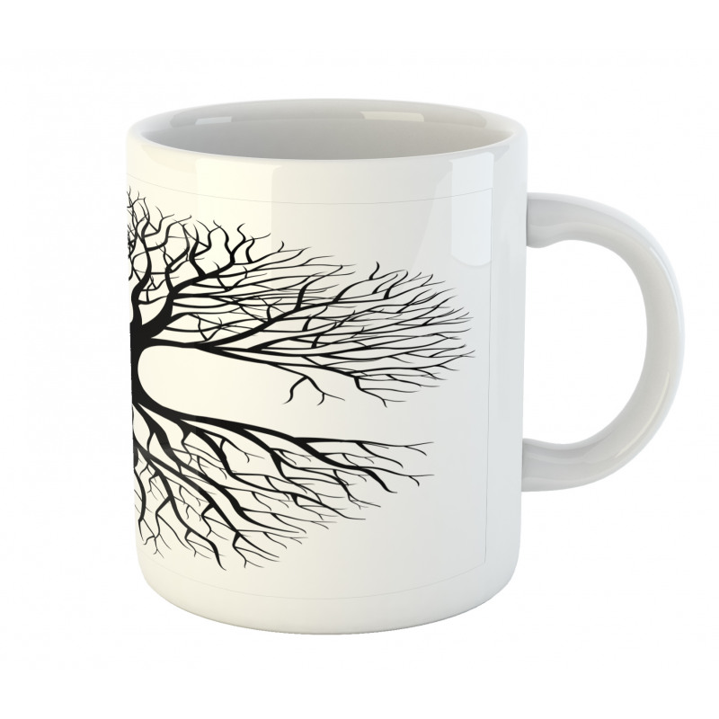 Roots Branch Leafless Mug