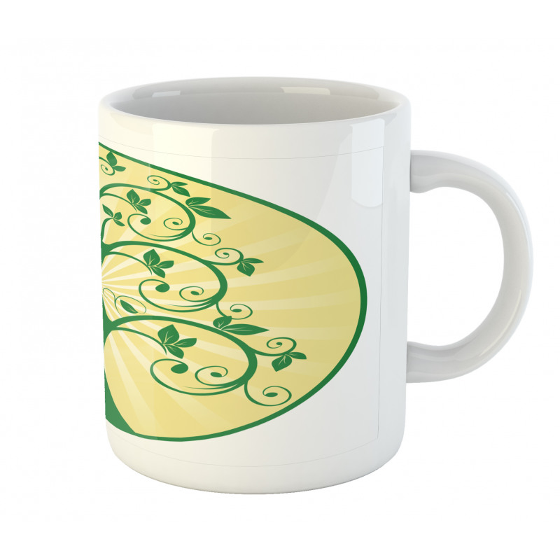 Ying Yang Tree Asian Mug