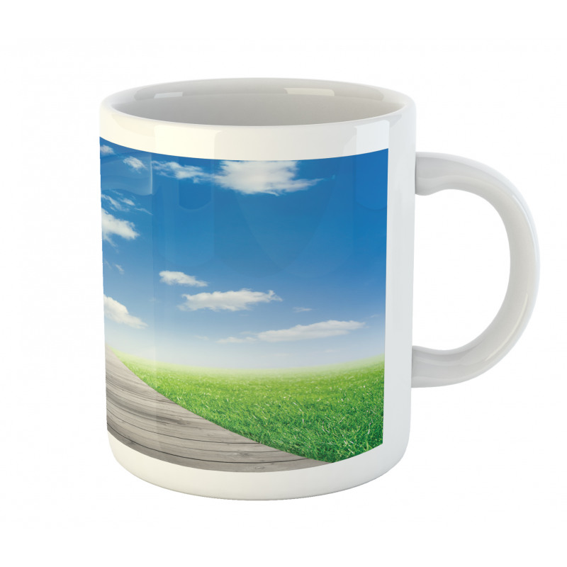 Meadow Countryside Path Mug