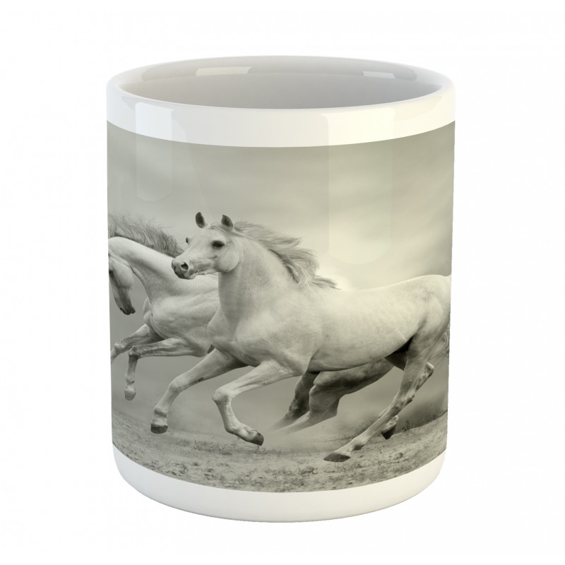 Horse Freedom Theme Mug