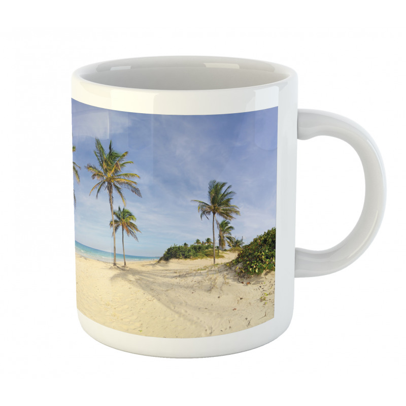 Cuban Beach Panorama Mug