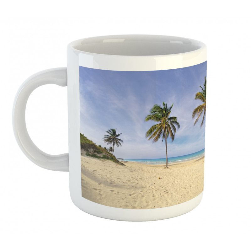 Cuban Beach Panorama Mug