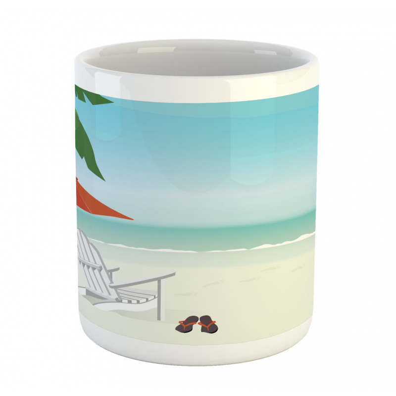 Graphic Beach Chill Mug