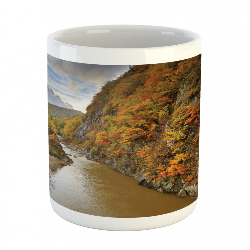 River Autumn Colors Mug