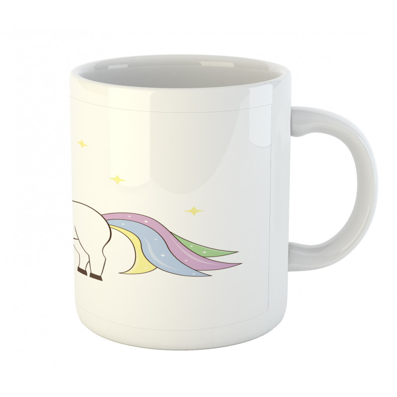 Horse Childish Doodle Mug