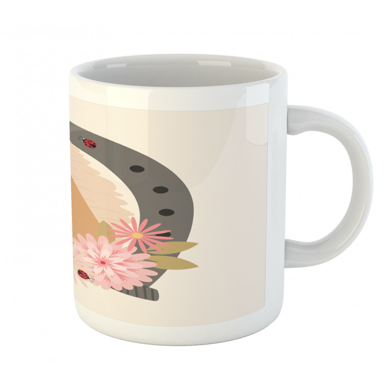 Floral Country Composition Mug