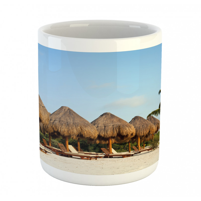 Playa Del Carmen Beach Image Mug