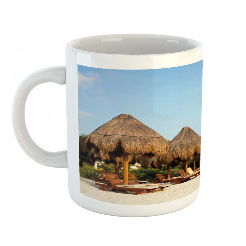 Playa Del Carmen Beach Image Mug