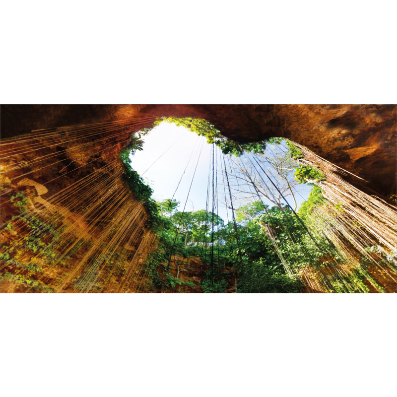 Bottom View of Cenote Heart Mug