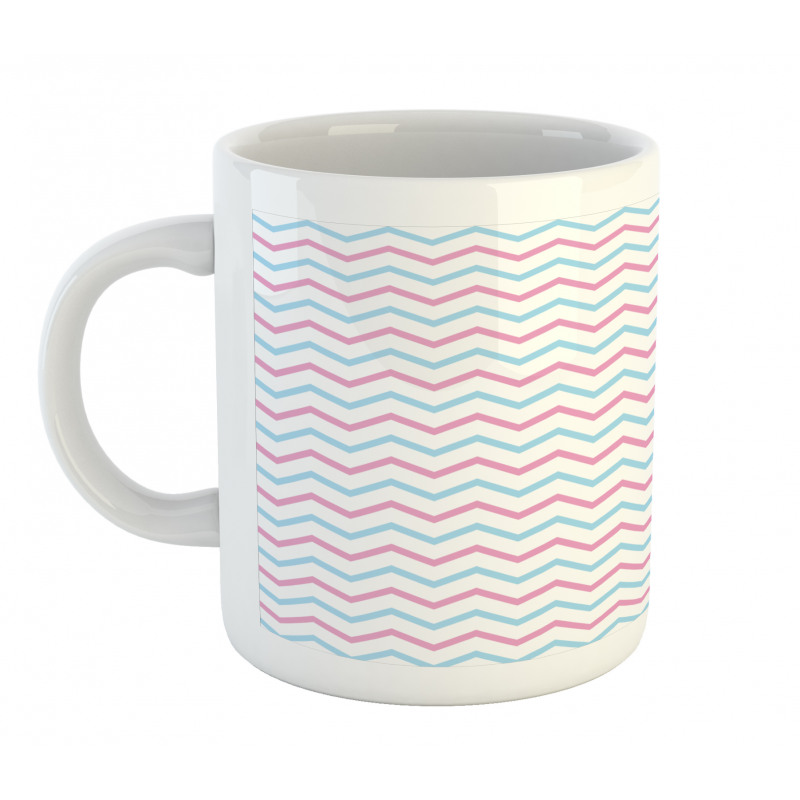 Horizontal Stripes Art Mug