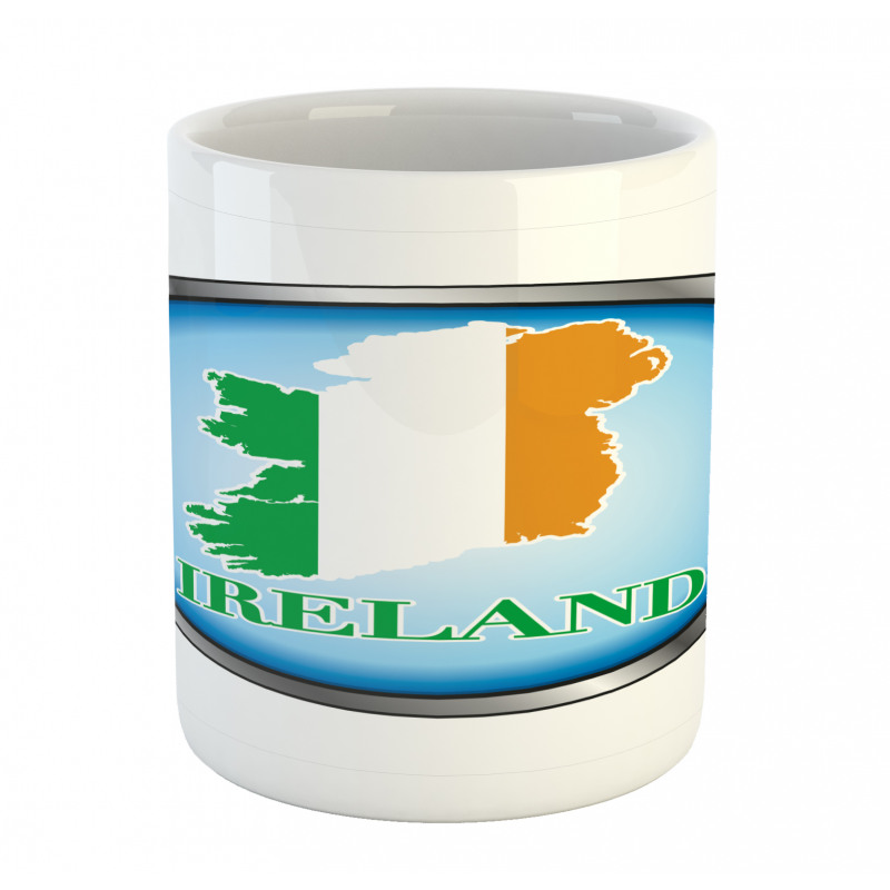 Modern Irish Layout Mug