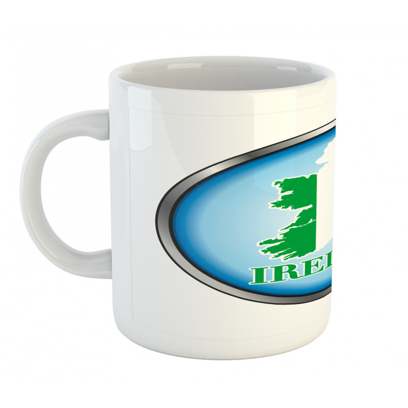 Modern Irish Layout Mug