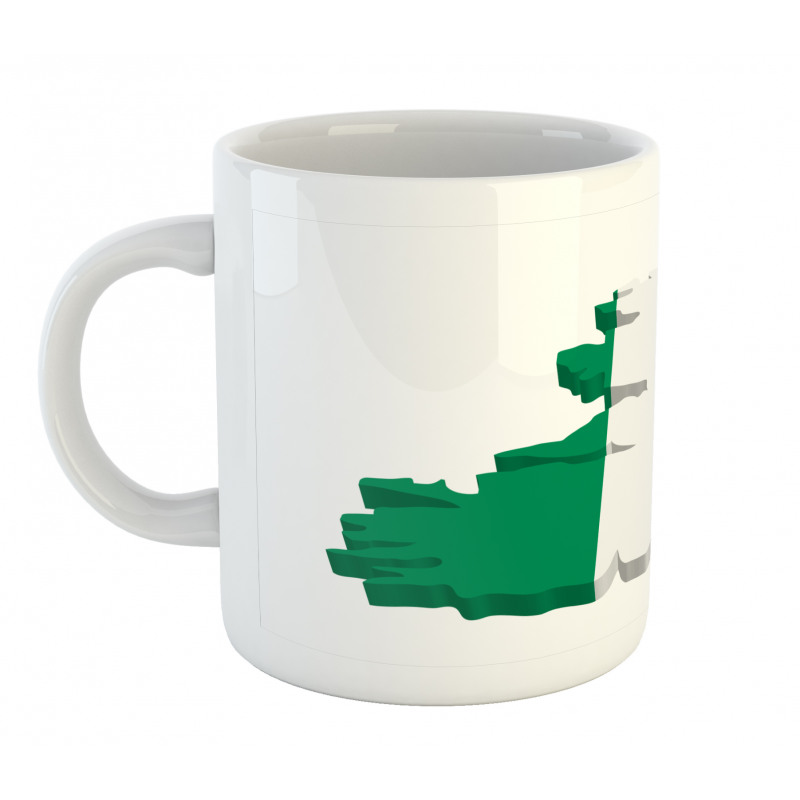 Computer Graphic Layout Mug