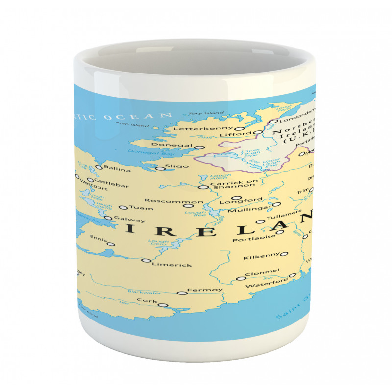 High-Detailed Mapping Mug