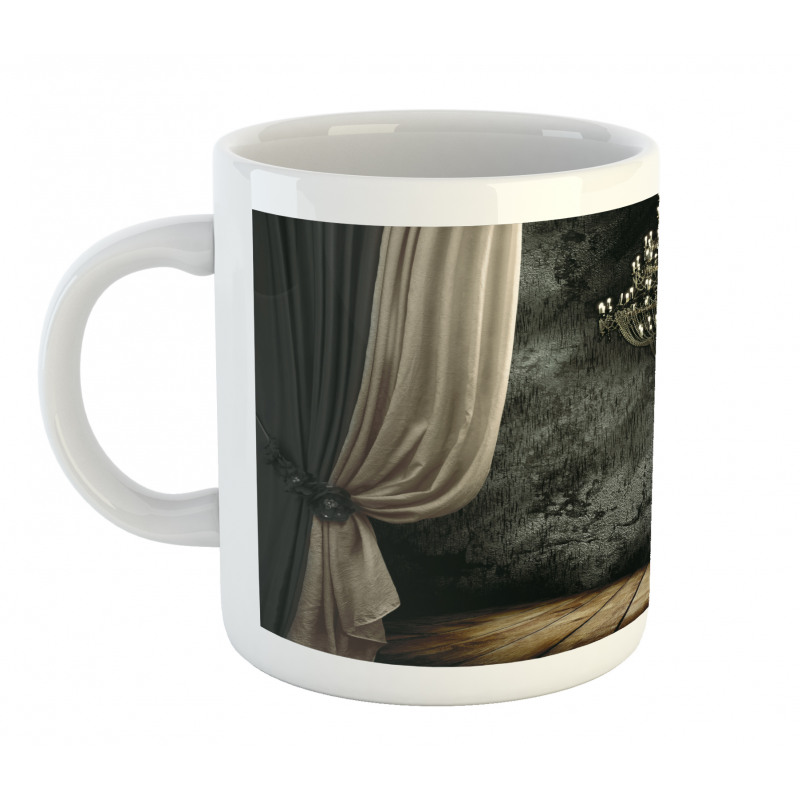 Dark Ball Room Chandelier Mug