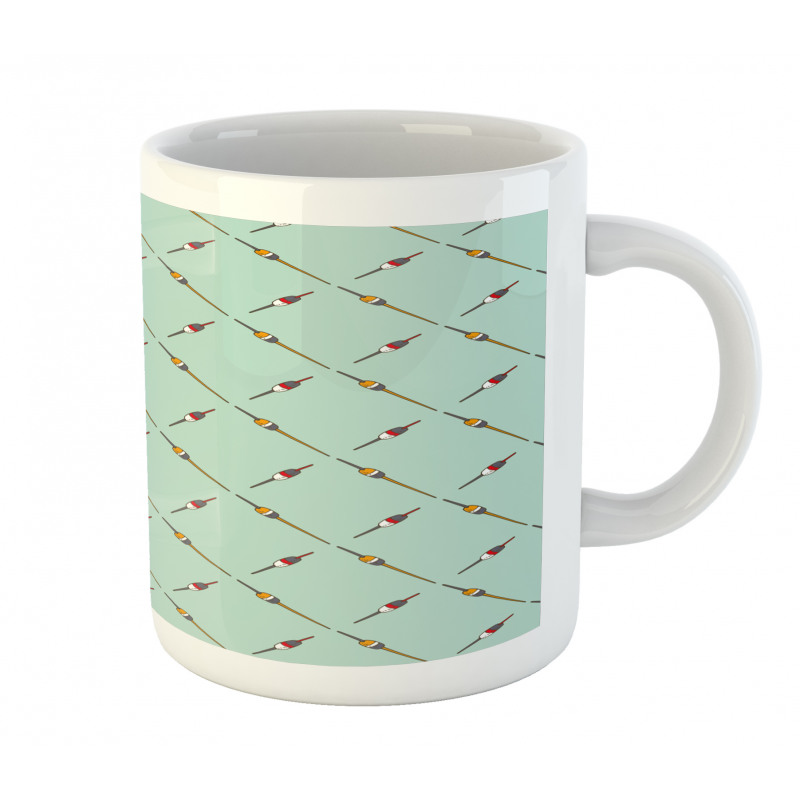 Fishing Floats Hobbies Art Mug