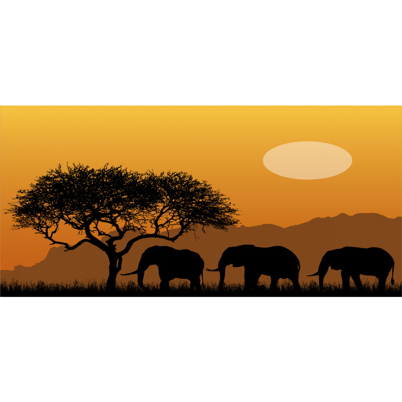 African Silhouette Nature Mug