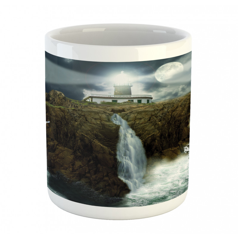 Rocks Stormy Sealife Mug