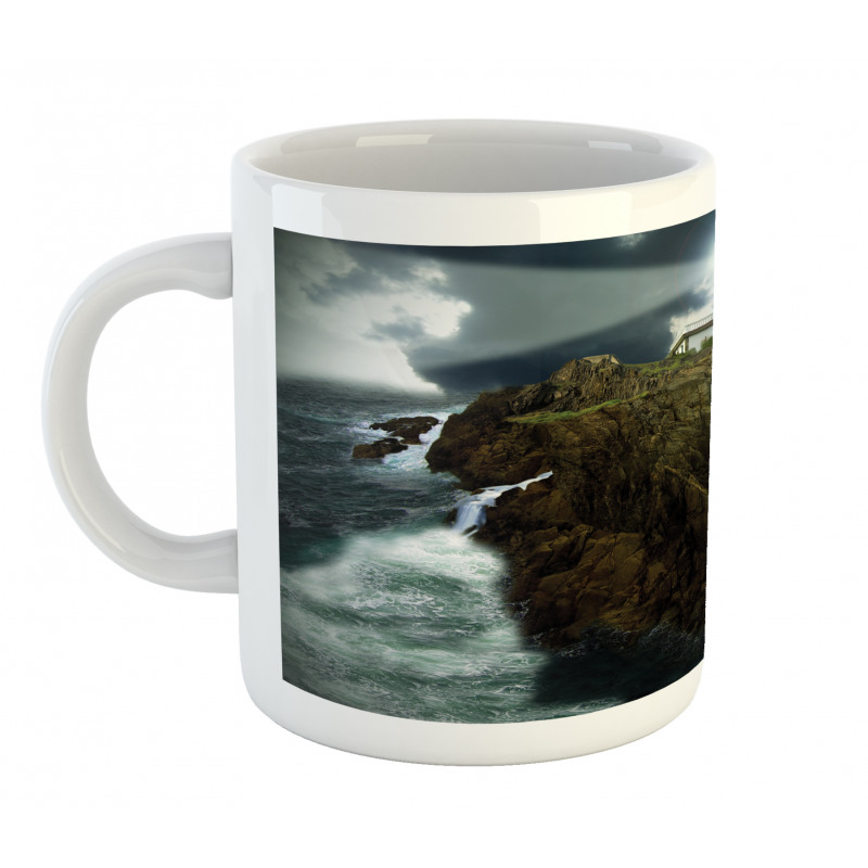 Rocks Stormy Sealife Mug