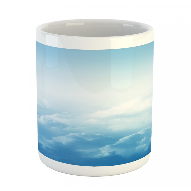 Peaceful Fluffy Clouds Mug