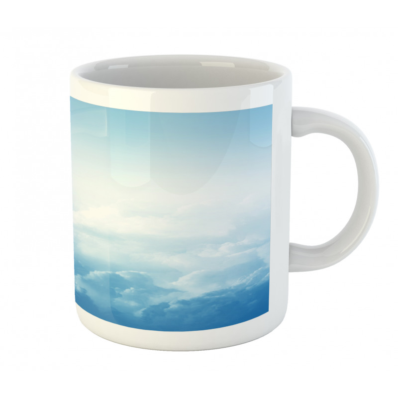 Peaceful Fluffy Clouds Mug