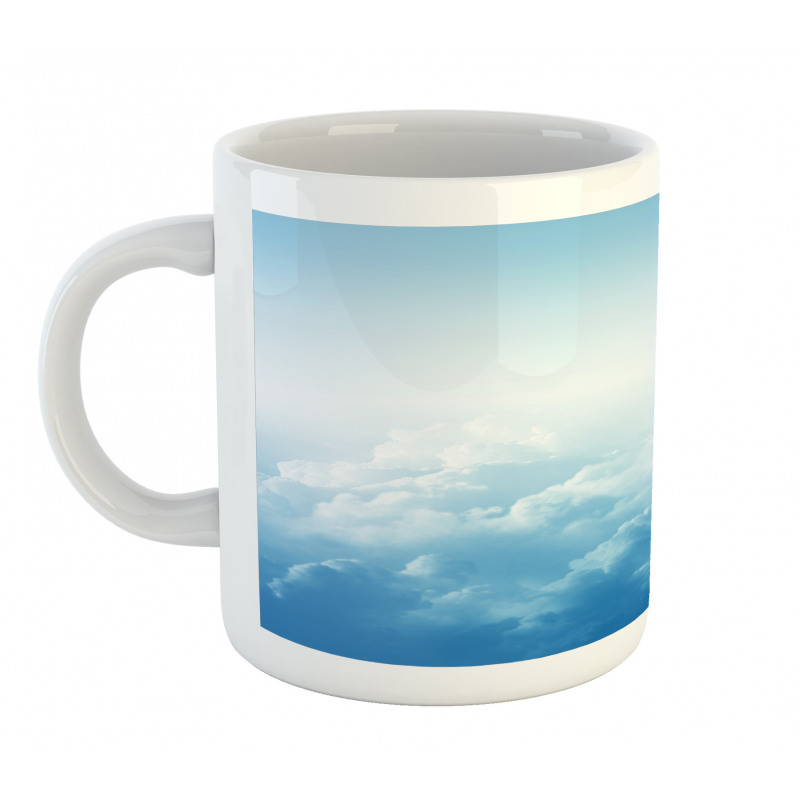 Peaceful Fluffy Clouds Mug