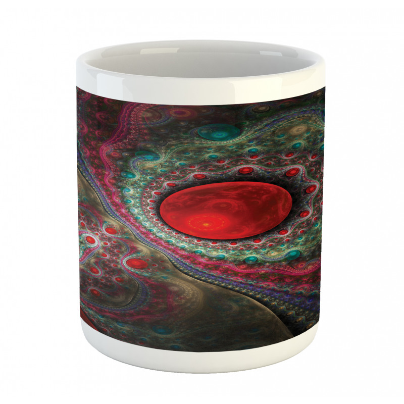 Vintage Abstract Forms Mug