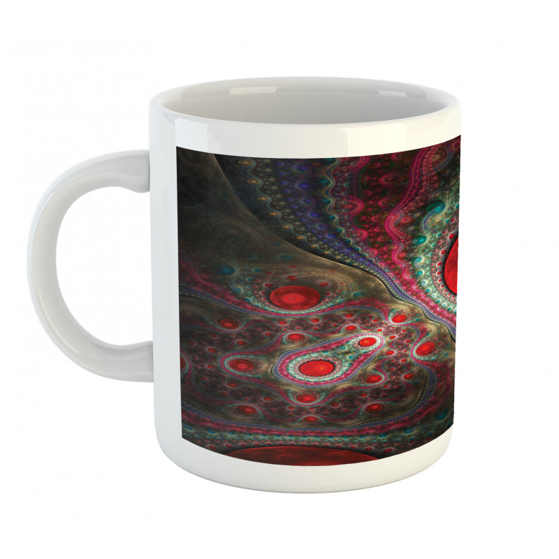 Vintage Abstract Forms Mug