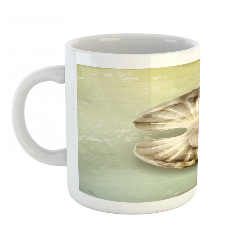 Open Shell Marine Life Mug