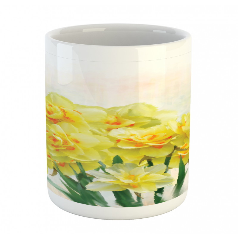 Paint of Daffodils Bouquet Mug