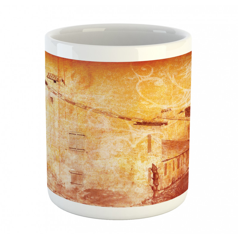 Retro French Street Mug