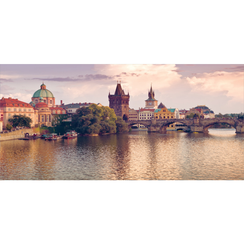 Prague River and Bridge Mug
