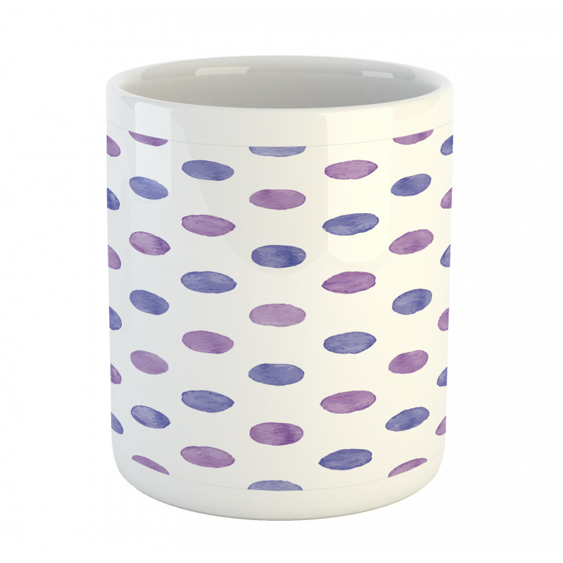 Watercolor Polka Dots Mug