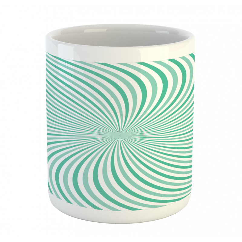 Twisting Striped Whirlpool Mug