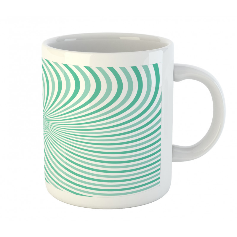 Twisting Striped Whirlpool Mug